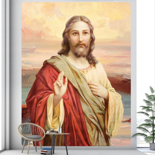 Jesus - Printed Tapestry UK