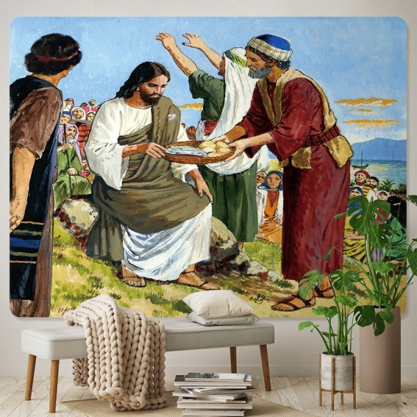 Jesus - Printed Tapestry UK