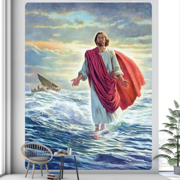 Jesus - Printed Tapestry UK