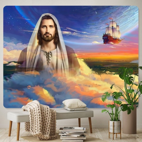 Jesus - Printed Tapestry UK