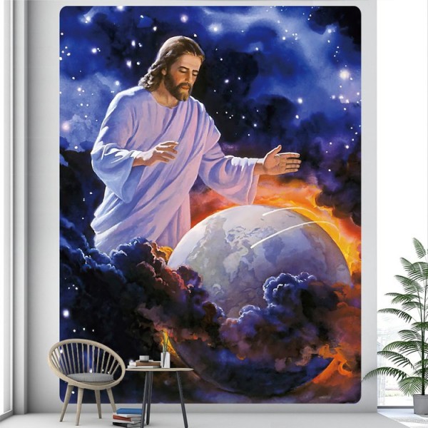 Jesus - Printed Tapestry UK