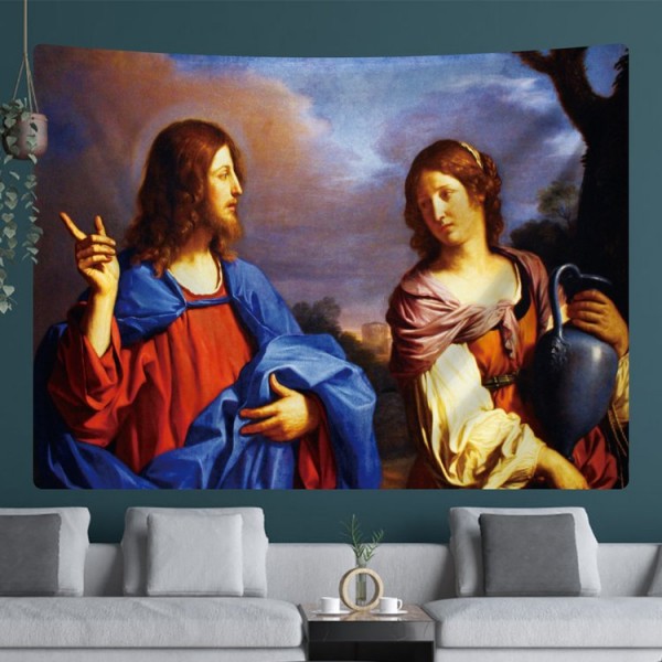 Jesus - Printed Tapestry UK