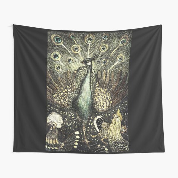 Peacock - Printed Tapestry UK
