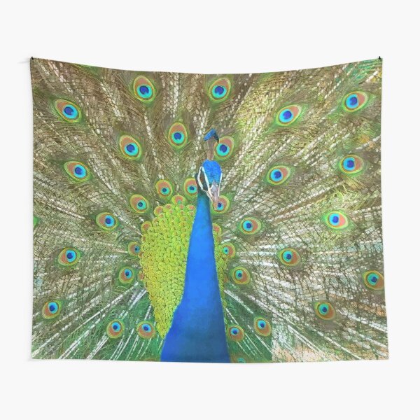 Peacock - Printed Tapestry UK