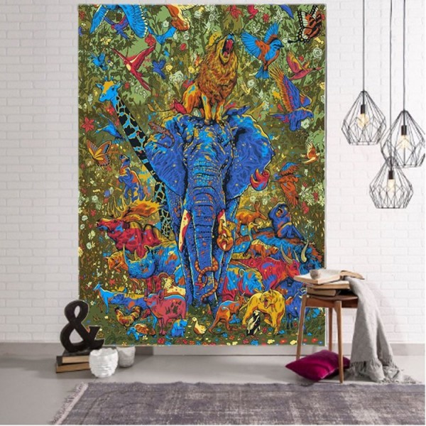 Elephant - Printed Tapestry UK