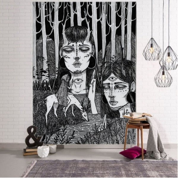Girl - Printed Tapestry UK