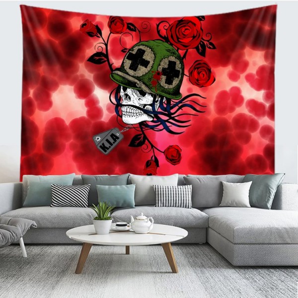 Skull - Printed Tapestry UK