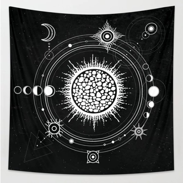 Moon&Sun  - Printed Tapestry UK