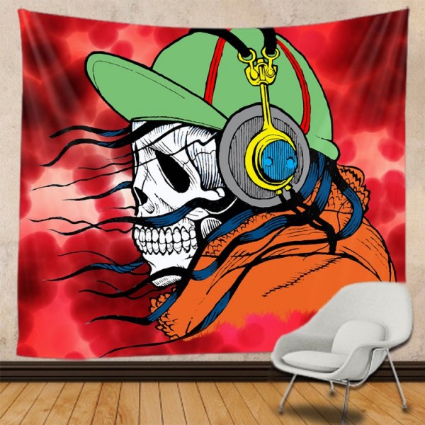 Skull - Printed Tapestry UK