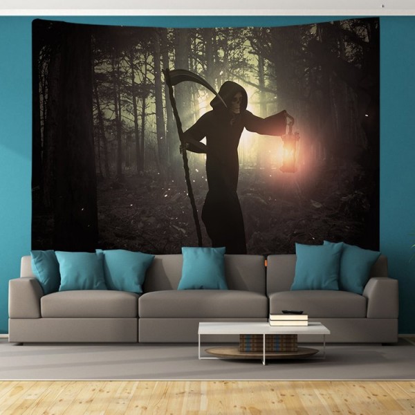 Skull - Printed Tapestry UK