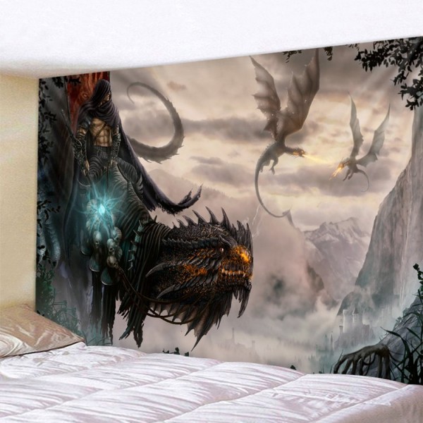 Dragon - Printed Tapestry UK