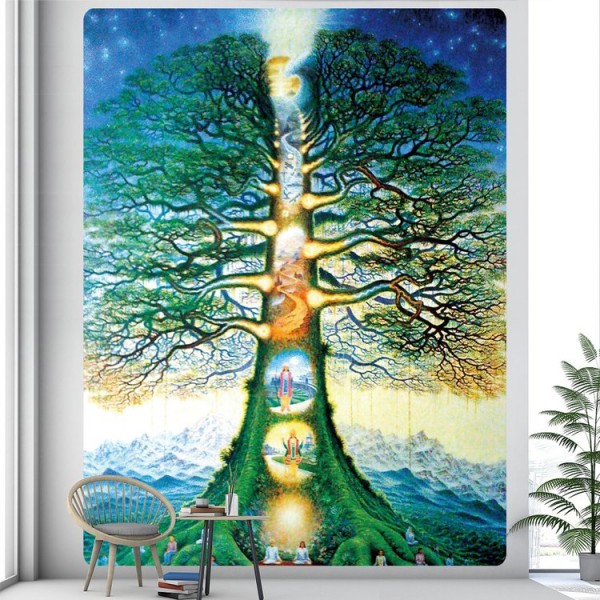 Tree - Printed Tapestry UK