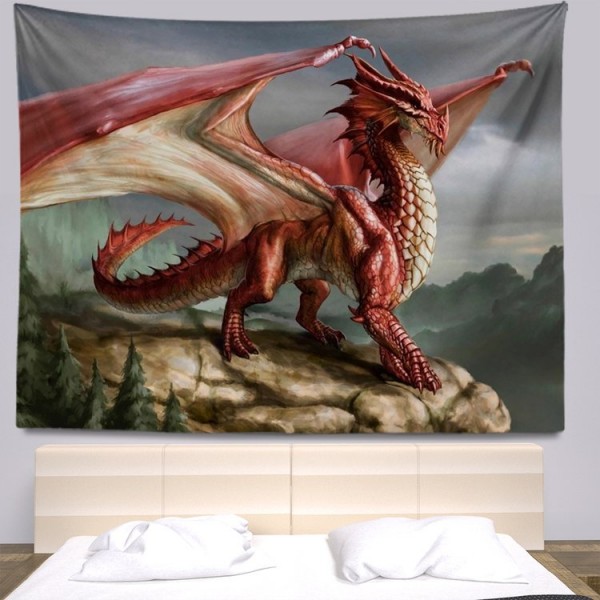 Dragon - Printed Tapestry UK