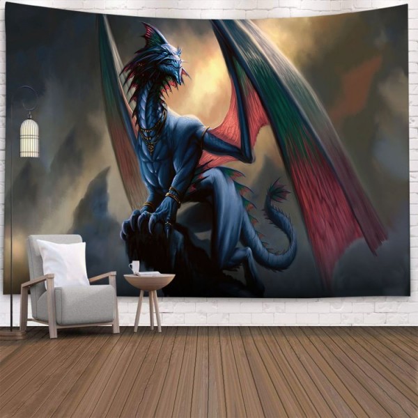 Dragon - Printed Tapestry UK