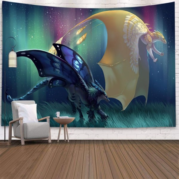 Dragon - Printed Tapestry UK