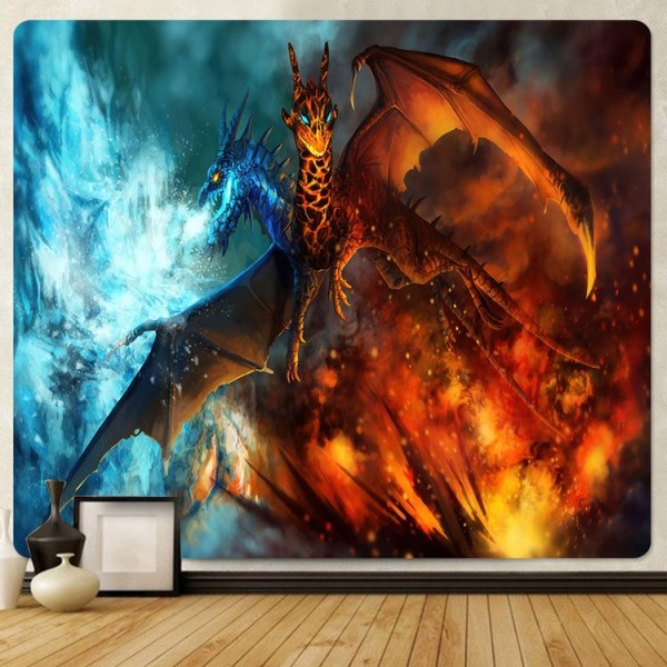 Dragon - Printed Tapestry UK
