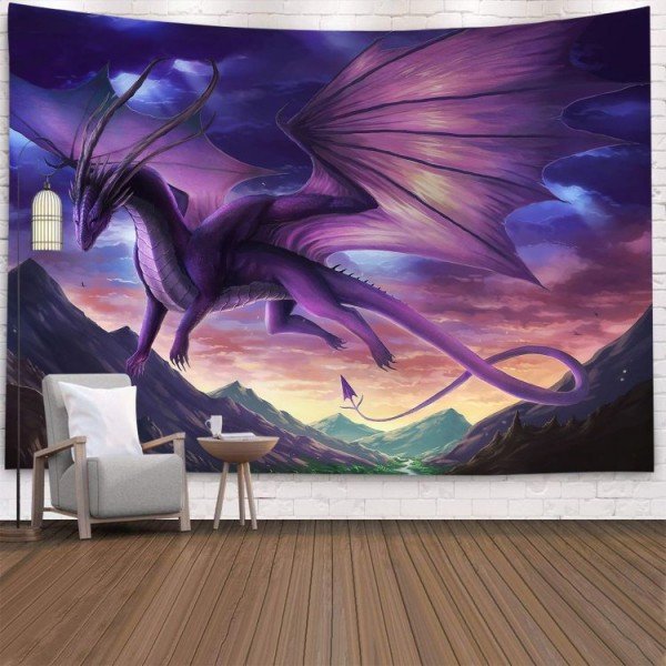 Dragon - Printed Tapestry UK