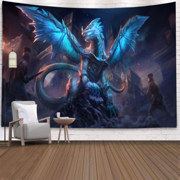 Dragon - Printed Tapestry UK