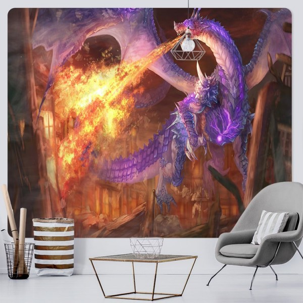 Dragon - Printed Tapestry UK