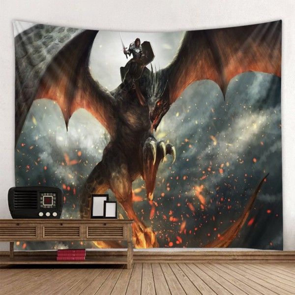 Dragon - Printed Tapestry UK