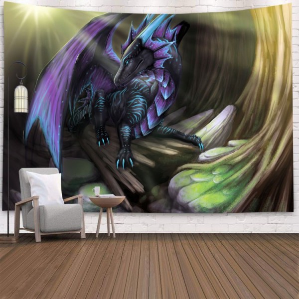 Dragon - Printed Tapestry UK