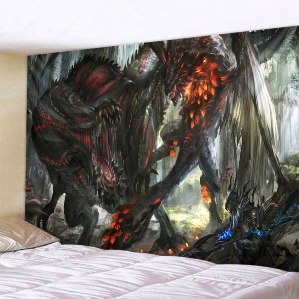 Dragon - Printed Tapestry UK