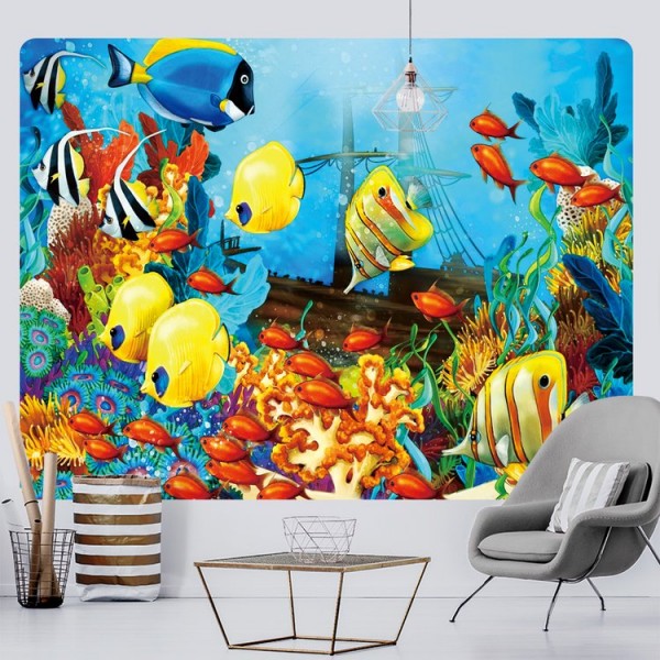 Fish  - Printed Tapestry UK