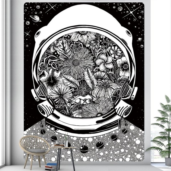 Psychedelic Astronaut  - Printed Tapestry UK