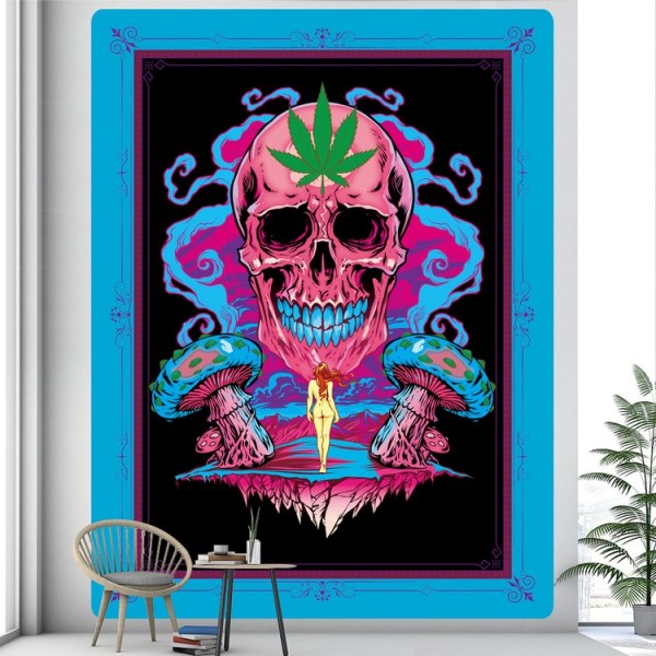 Skull - Printed Tapestry UK