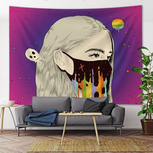 Girl  - Printed Tapestry UK