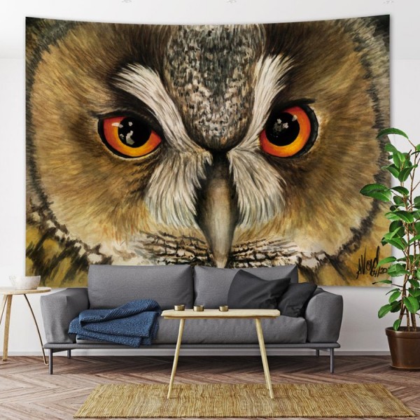 Owl - Printed Tapestry UK