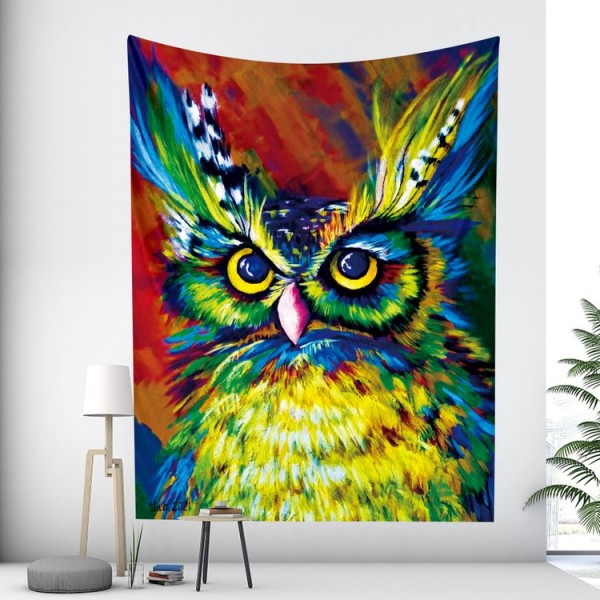 Owl - Printed Tapestry UK