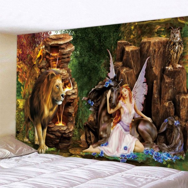 Fairy & Animal - Printed Tapestry UK