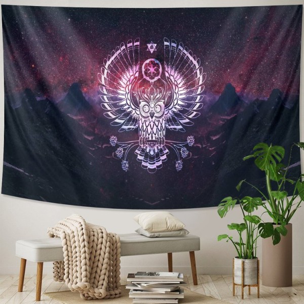 Owl - Printed Tapestry UK