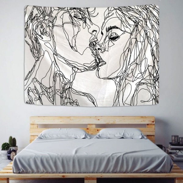 Couple - Printed Tapestry UK