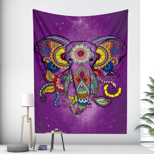 Elephant - Printed Tapestry UK