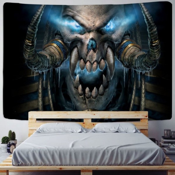 Skull - Printed Tapestry UK