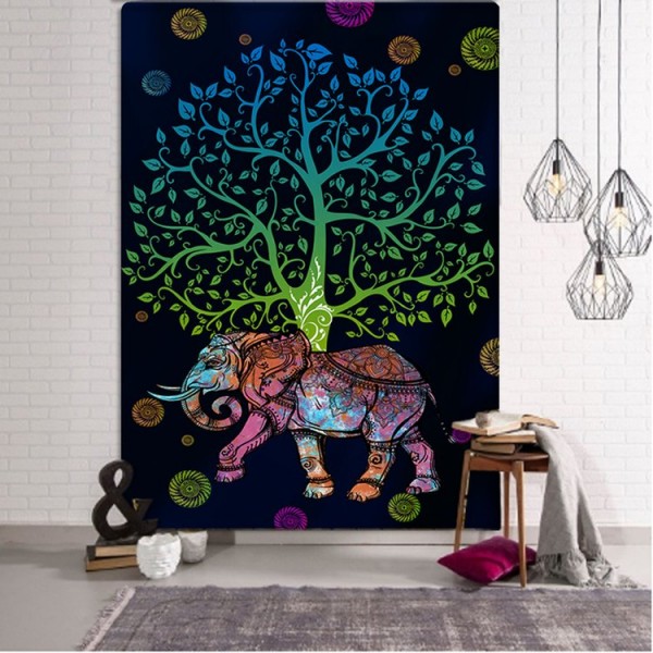 Elephant - Printed Tapestry UK