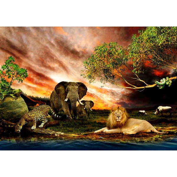 Elephant - Printed Tapestry UK