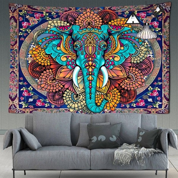 Elephant - Printed Tapestry UK