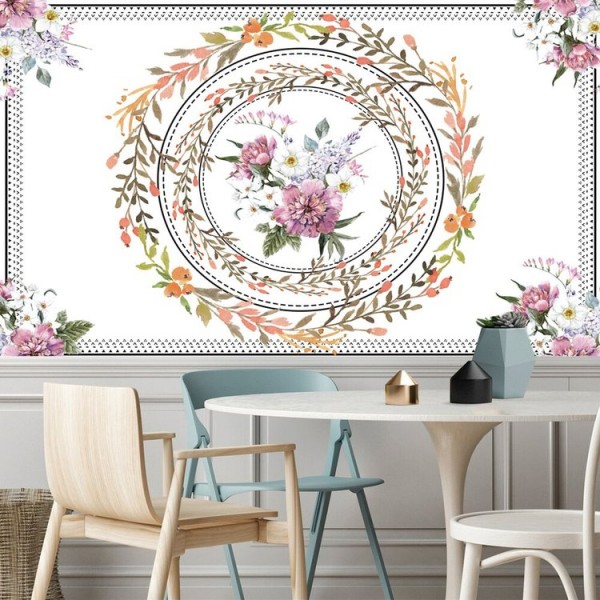 Flower - Printed Tapestry UK