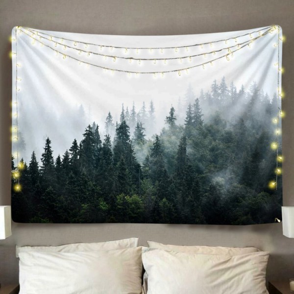 Misty Forest - Printed Tapestry UK