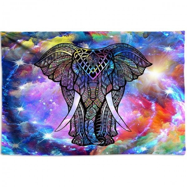 Elephant - Printed Tapestry UK