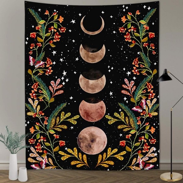 Moon Phase - Printed Tapestry UK