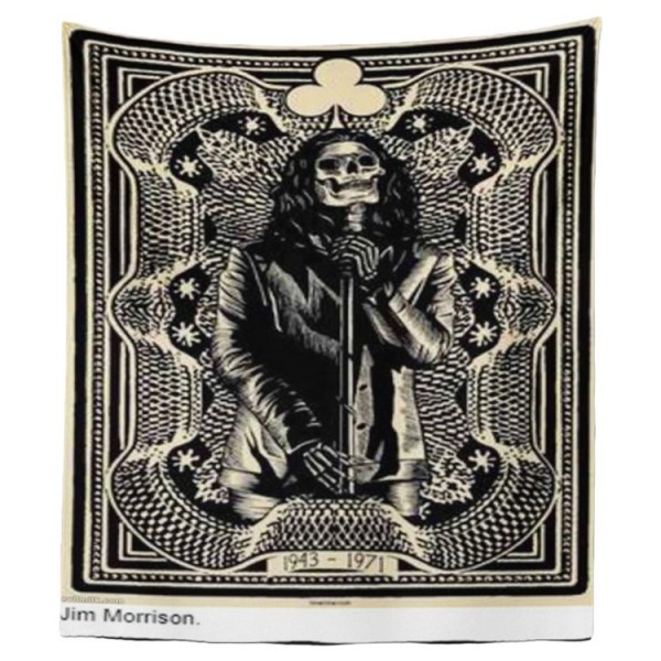 Dark Skull - Printed Tapestry UK
