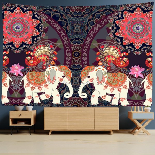 Elephant - Printed Tapestry UK