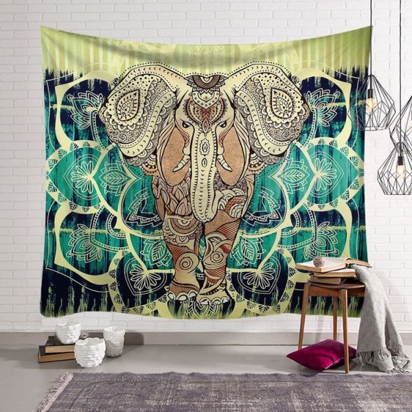 Elephant - Printed Tapestry UK