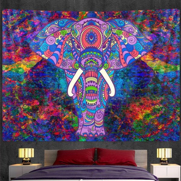 Elephant - Printed Tapestry UK