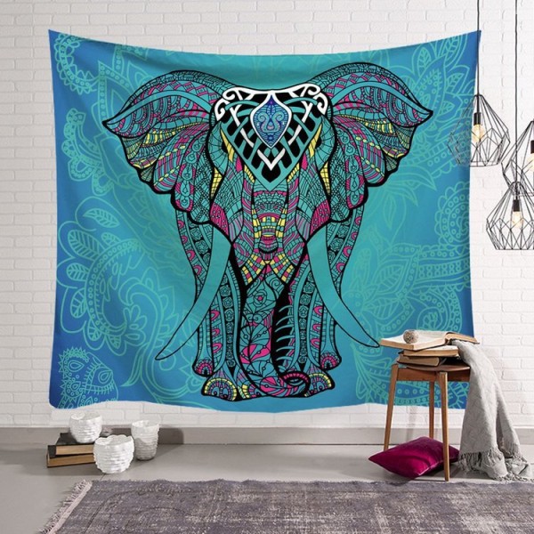 Elephant - Printed Tapestry UK