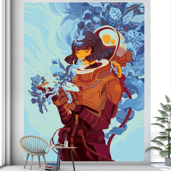 Astronaut - Printed Tapestry UK